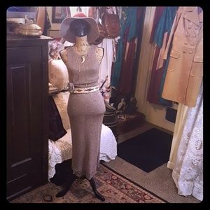 Vintage Carol Horn 2 pc Crochet Set